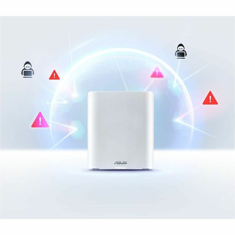 Asus ZenWiFi BT8 BT8(W-3-PK) Wi-Fi 7 IEEE 802.11 a/b/g/n/ac/ax/be Ethernet Wireless Router Asus ZenWiFi BT8 BT8(W-3-PK) Wi-Fi 7 IEEE 802.11 a/b/g/n/ac/ax/be Ethernet Wireless Router